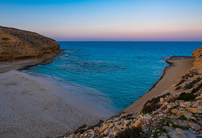 Agiba Beach is a stunning coastal escape in Egypt