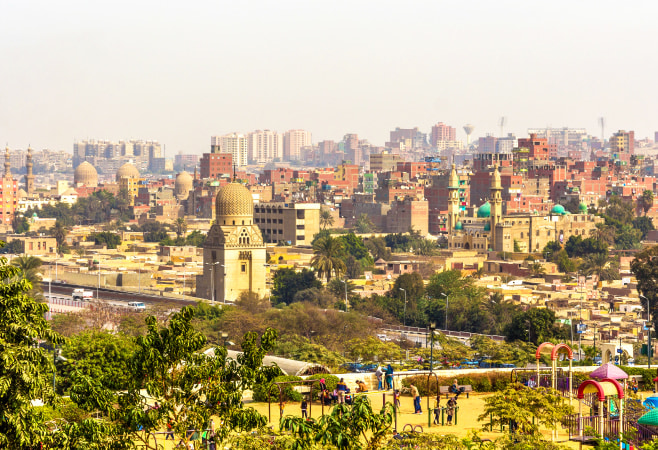 Accommodation and dining near Al-Azhar Mosque