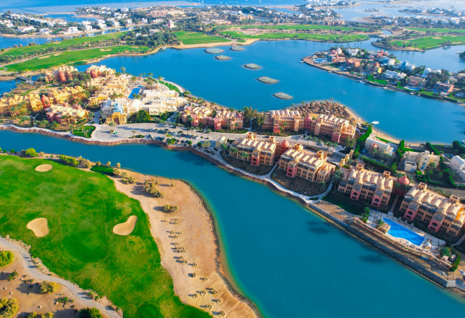 El Gouna boasts a wide range of beautiful beaches