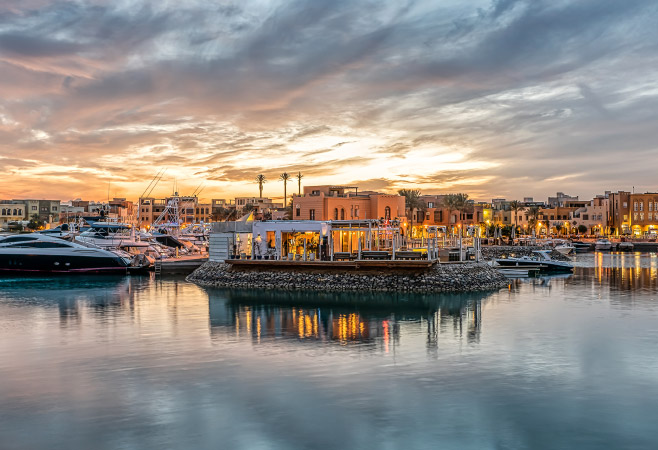 Restaurants in el gouna egypt