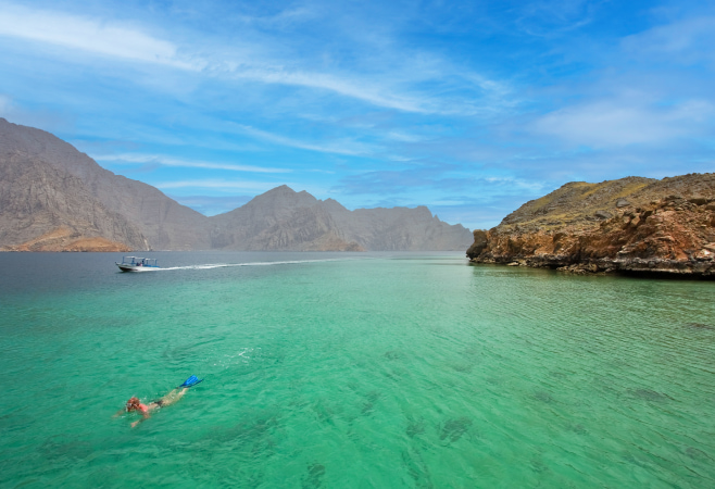 Snorkeling and diving at Fjord Bay Egypt