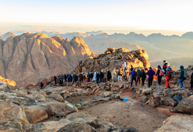 Reason to visit Gabal Sha'ib El Banat