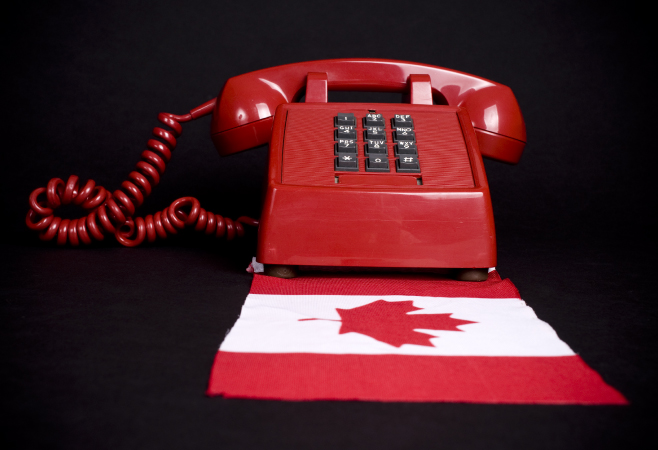 Dialing format for calling a Canadian landline from Egypt
