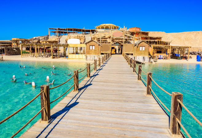 Overview of Mahmya Island