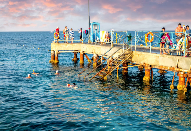 Overview of Mahmya Island