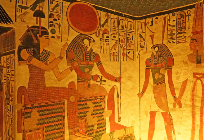 Queen Nefertari was the primary favorite wife to the Pharaoh Ramesses II