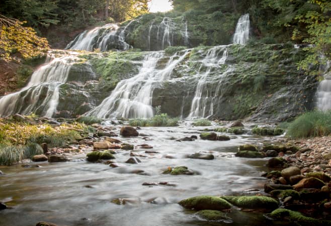 Where is the most famous waterfall in Egypt?