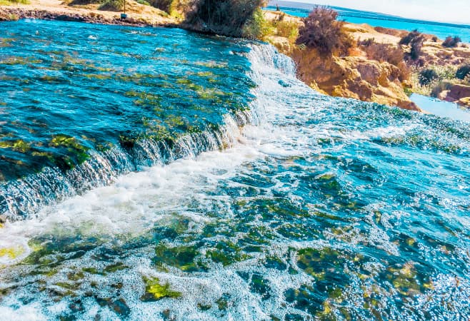 Climate at Wadi El Rayan waterfall